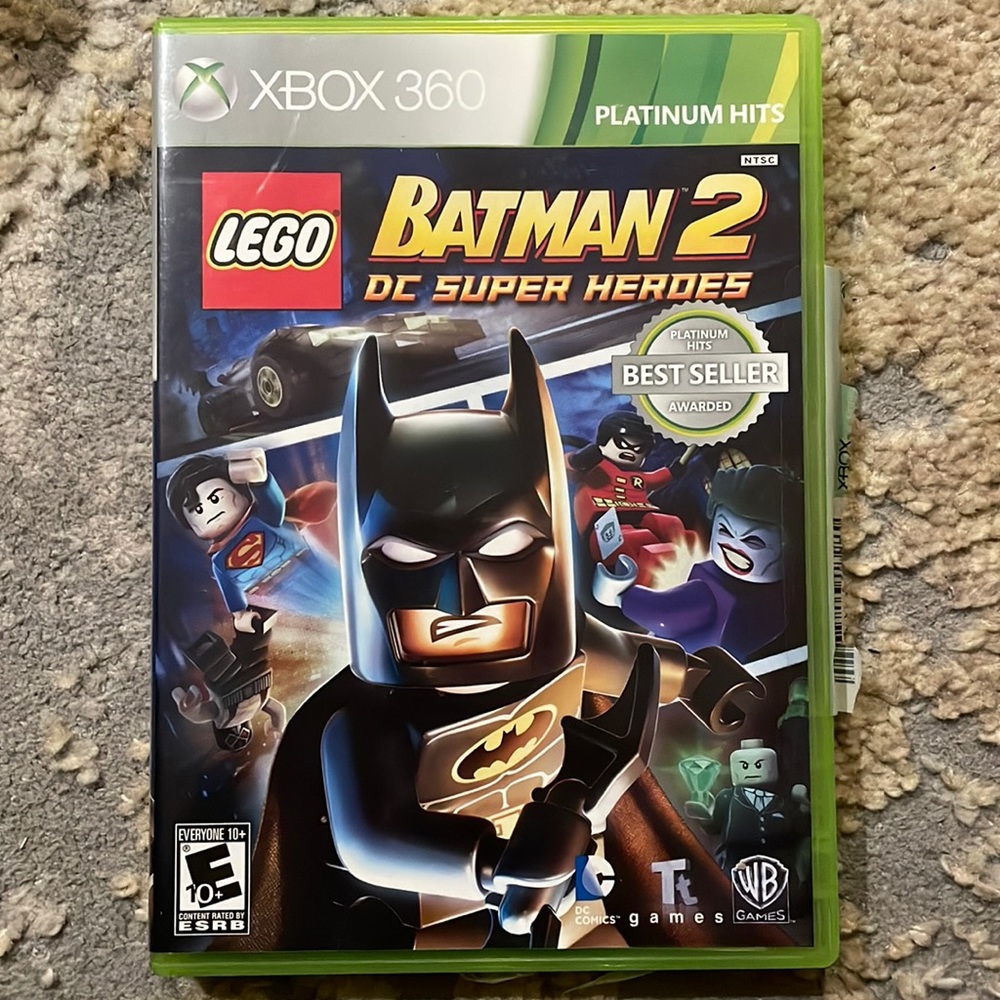 Xbox 360 Batman 2 DC Super Heroes Video Game